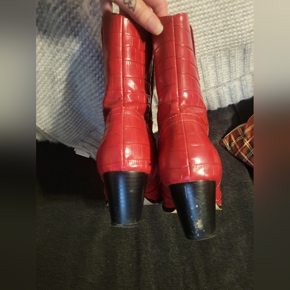 Free people vegan leather boots - Picture 2 of 6